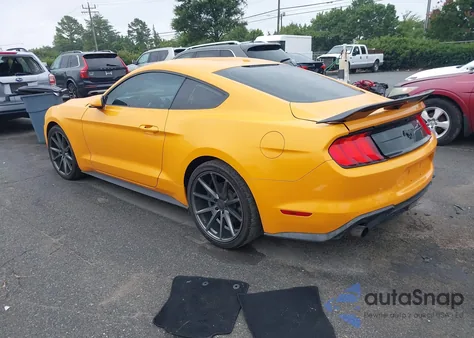 2018 Ford Mustang Ecoboost из США, поврежденный, VIN 1FA6P8TH9J5128754